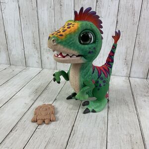 FurReal Dinosaur Friends Munchin Baby T Rex & Cookie WORKS